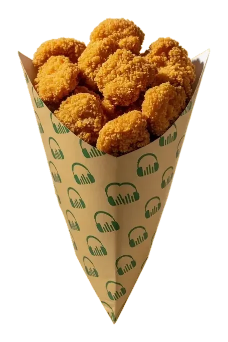 Nuggets rebozados